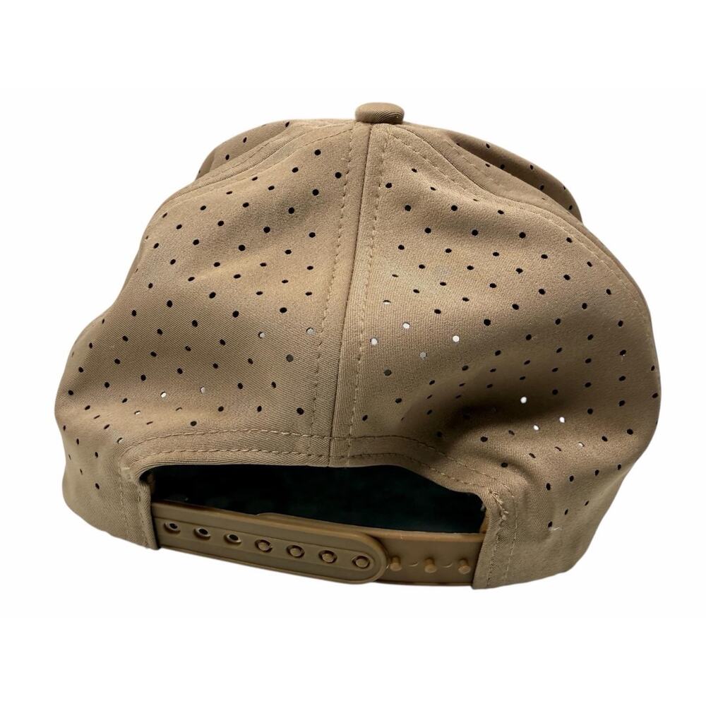 Wrangler Hershey Bears Hockey Cap Tan Brown Embroidered Bear Snapback Hat - Picture 4 of 7
